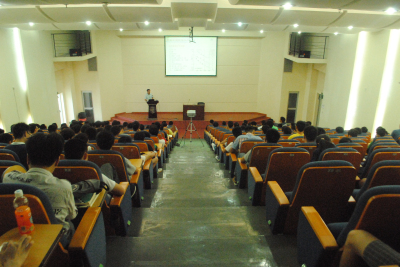 讲座现场