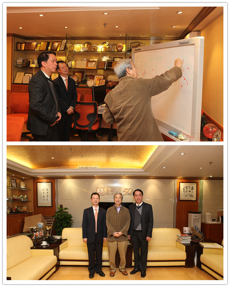 拜访王国强先生