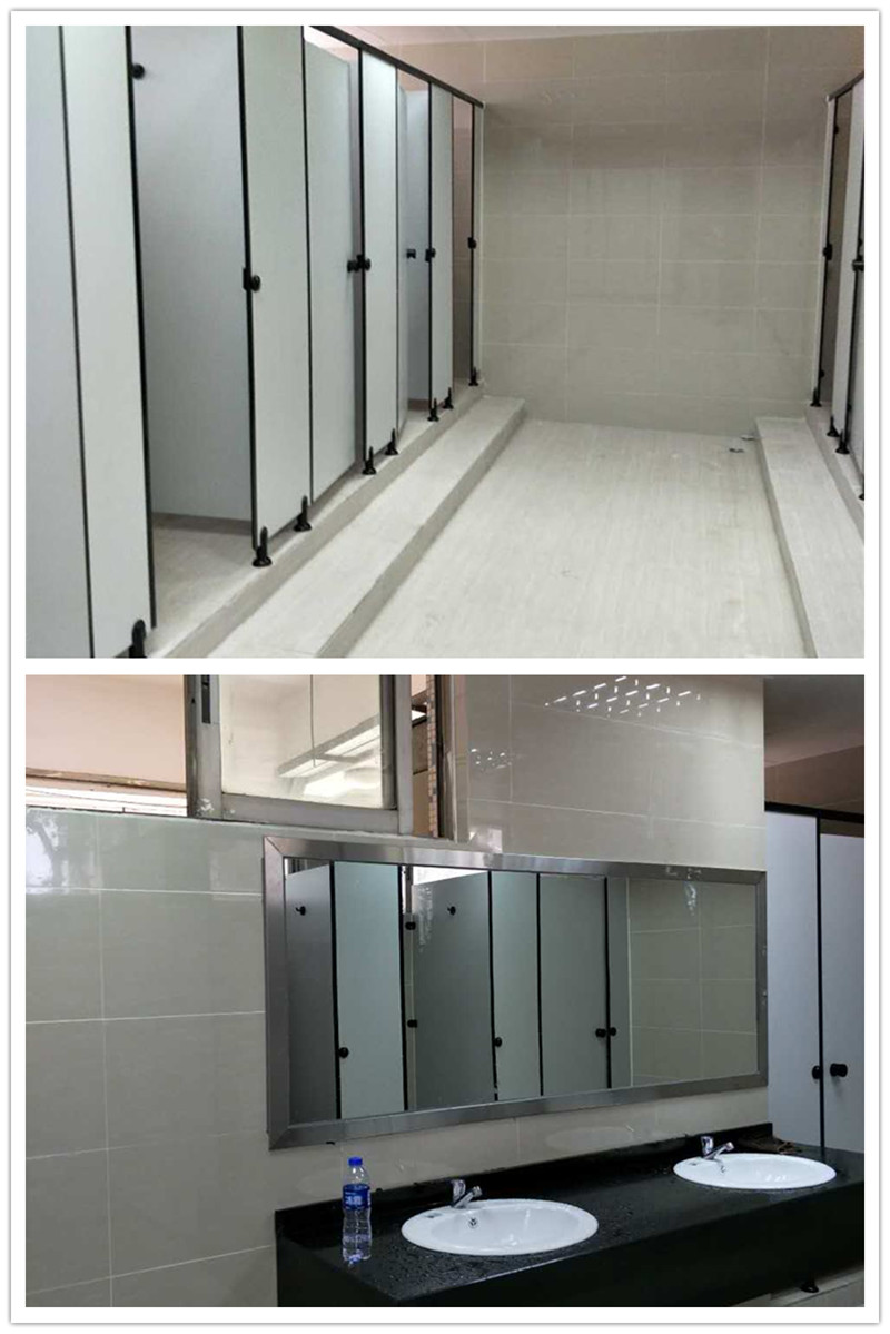 焕然一新的公共卫生间